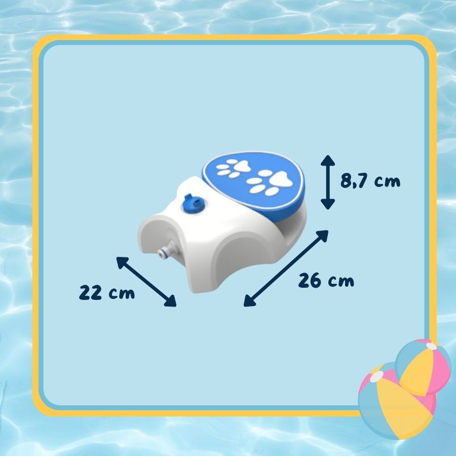 Summer Vibes Pedal de agua interactivo para perros, , large Imagen numero 4